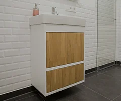Muebles y armarios para el baño